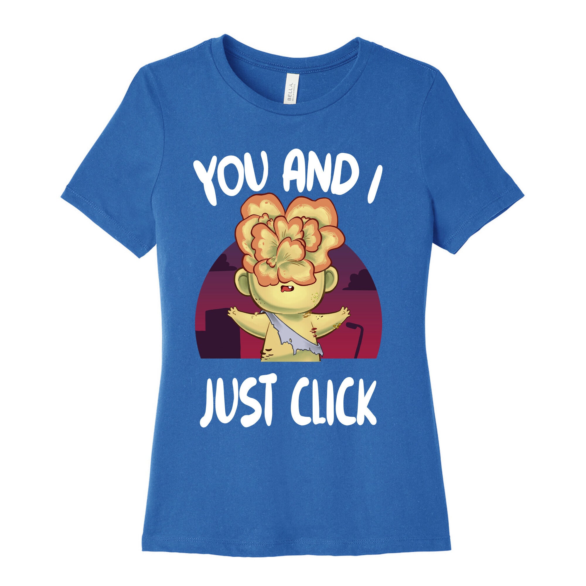 You and I Just Click Women's Cotton Tee